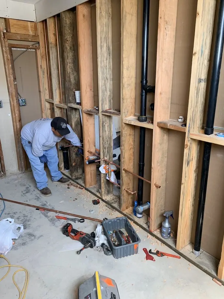 Commercial rough-in plumbing for Trenchless Sewer Repair in Tahoe Vista